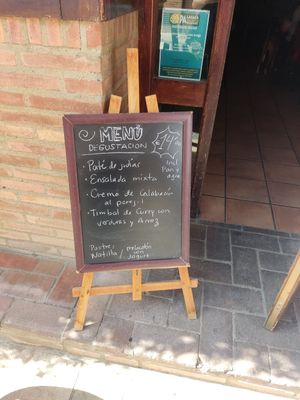 Menú degustación. at Palasaca in Huesca