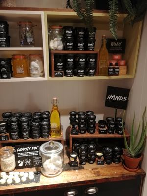 Lotions  at LUSH - White City in West London
