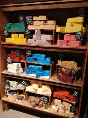 Soaps  at LUSH - White City in West London