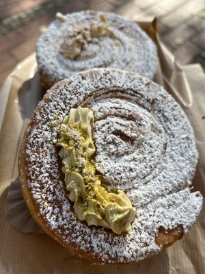 Girelle mit Pistaziencreme  at The Sanctuary in Berlin