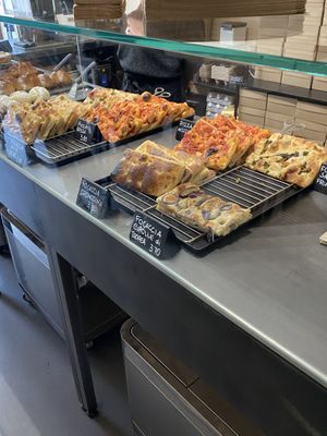 Focaccia  at The Sanctuary in Berlin