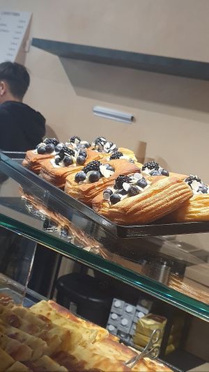 Special pastries of the day at The Sanctuary in Berlin