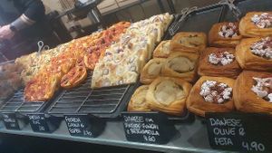 Savoury selection  at The Sanctuary in Berlin