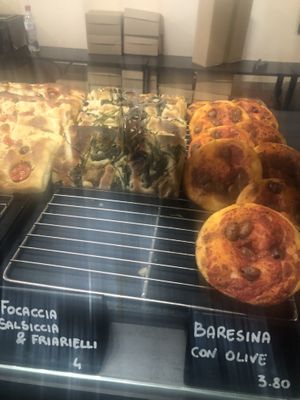 Savoury options   at The Sanctuary in Berlin