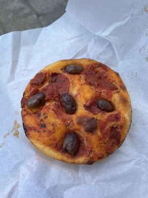 Baresine with olives  at The Sanctuary in Berlin