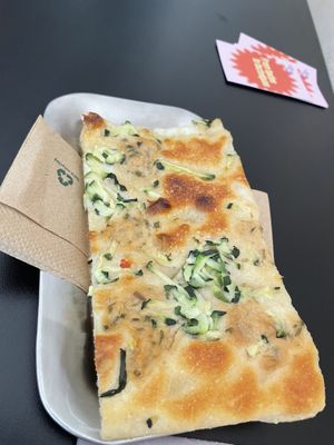 Zucchini Focaccia   at The Sanctuary in Berlin