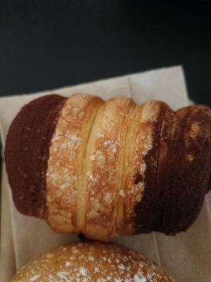 Chocolate cornetti at The Sanctuary in Berlin