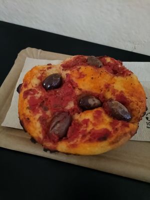 Boresina con olive at The Sanctuary in Berlin