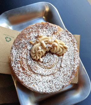 Girella nocciola #Veganuary at The Sanctuary in Berlin