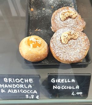 Display of bakery products #Veganuary at The Sanctuary in Berlin