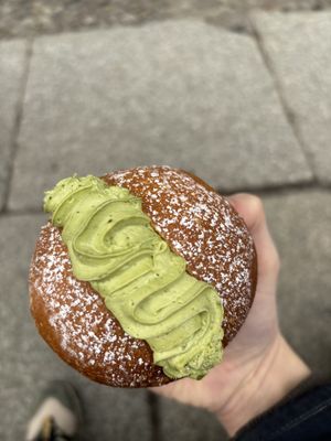 Maritozzo matcha   at The Sanctuary in Berlin