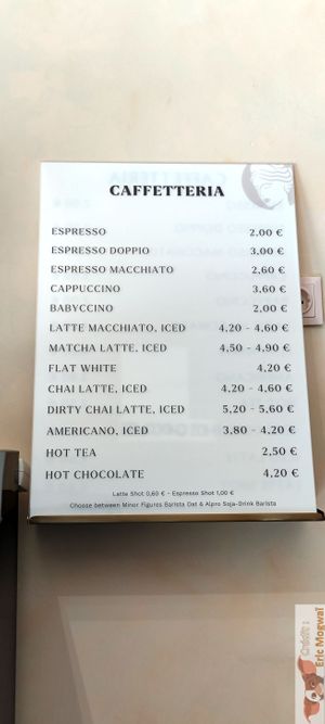 Hot Drinks at The Sanctuary in Berlin