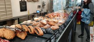 croissants and pain au chocolat at The Sanctuary in Berlin