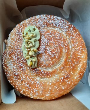 Girella pistachio at The Sanctuary in Berlin