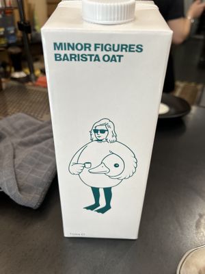 Excellent oat milk   at The Sanctuary in Berlin