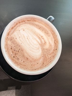 Hot chocolate at The Sanctuary in Berlin