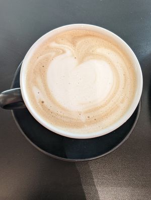 Latte at The Sanctuary in Berlin