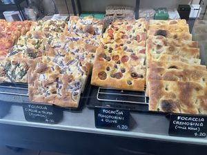 Focaccias   at The Sanctuary in Berlin