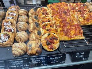 Savory pastries  at The Sanctuary in Berlin
