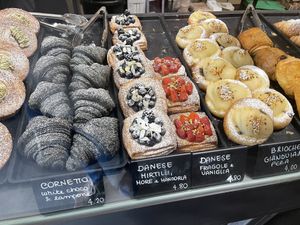 Sweet pastries  at The Sanctuary in Berlin