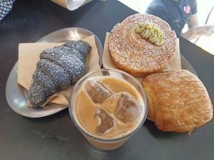 Our breakfast at The Sanctuary in Berlin