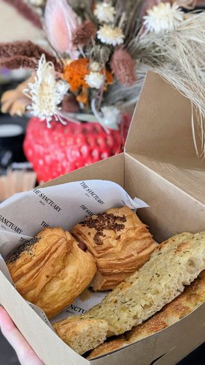 Vegan pastries at The Sanctuary in Berlin