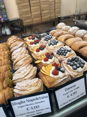 Sweet pastries   at The Sanctuary in Berlin