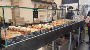 Selection of pastries at The Sanctuary in Berlin