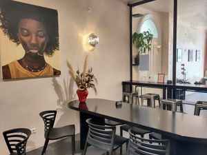 Eat-in space at The Sanctuary in Berlin