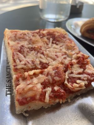 Margherita slice  at The Sanctuary in Berlin