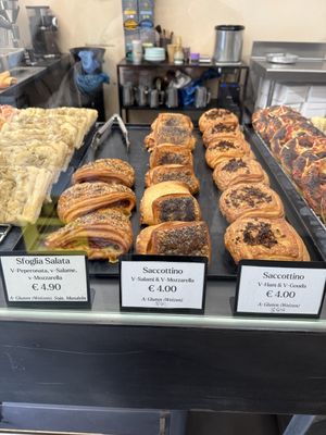 Savory pastries   at The Sanctuary in Berlin