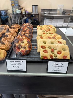 Savory pastriess  at The Sanctuary in Berlin