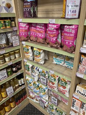 Vegetable chips  at Grape Tree in Bromley