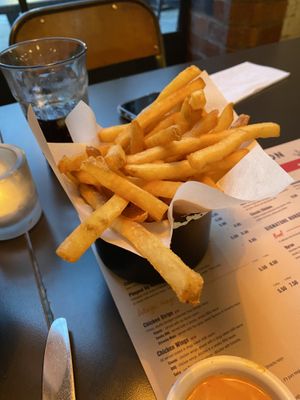 Fries  at Byron in Leeds