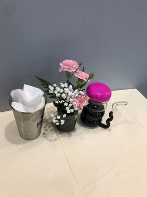 Real flower  at Bodhi Village in Flushing