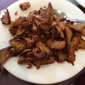 roasted mock meat  at Bodhi Village in Flushing