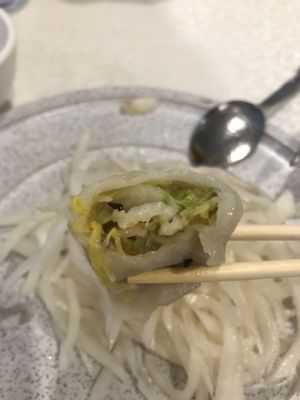 Steam dumpling  at Bodhi Village in Flushing