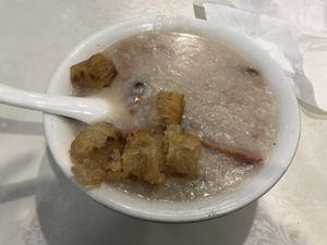 House special congee  at Bodhi Village in Flushing
