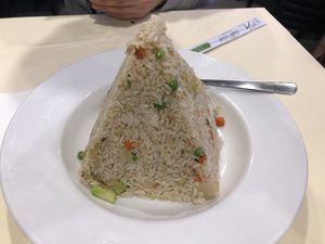 Veg fried rice   at Bodhi Village in Flushing