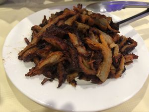 
 Veg bbq roast meat 

  at Bodhi Village in Flushing