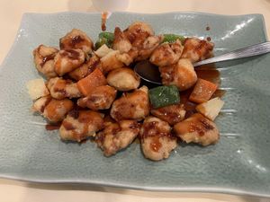 Sweet and Sour chicken   at Bodhi Village in Flushing
