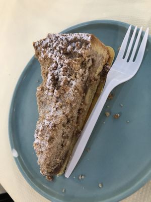 Blueberry peach cobblers   at Bodhi Village in Flushing