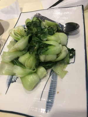 Sautéed Bokchoy   at Bodhi Village in Flushing