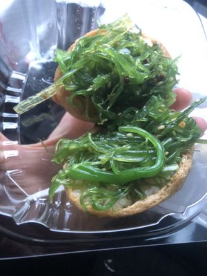 豆皮壽司  at Bodhi Village in Flushing