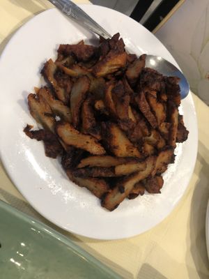 素叉燒 bbq roasted pork   at Bodhi Village in Flushing