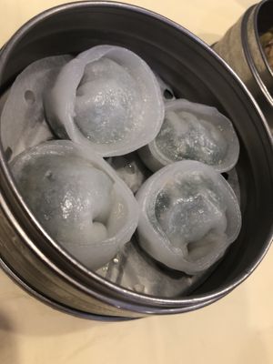 Watercress dumpling 4pc  at Bodhi Village in Flushing