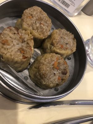 Sticky rice shuimai  at Bodhi Village in Flushing