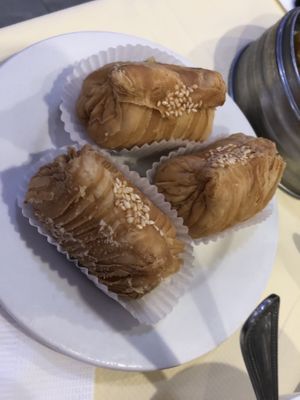Durian pastry   at Bodhi Village in Flushing