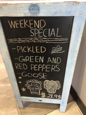 Special menu   at Bodhi Village in Flushing