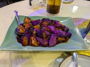 Eggplant at Bodhi Village at Bodhi Village in Flushing